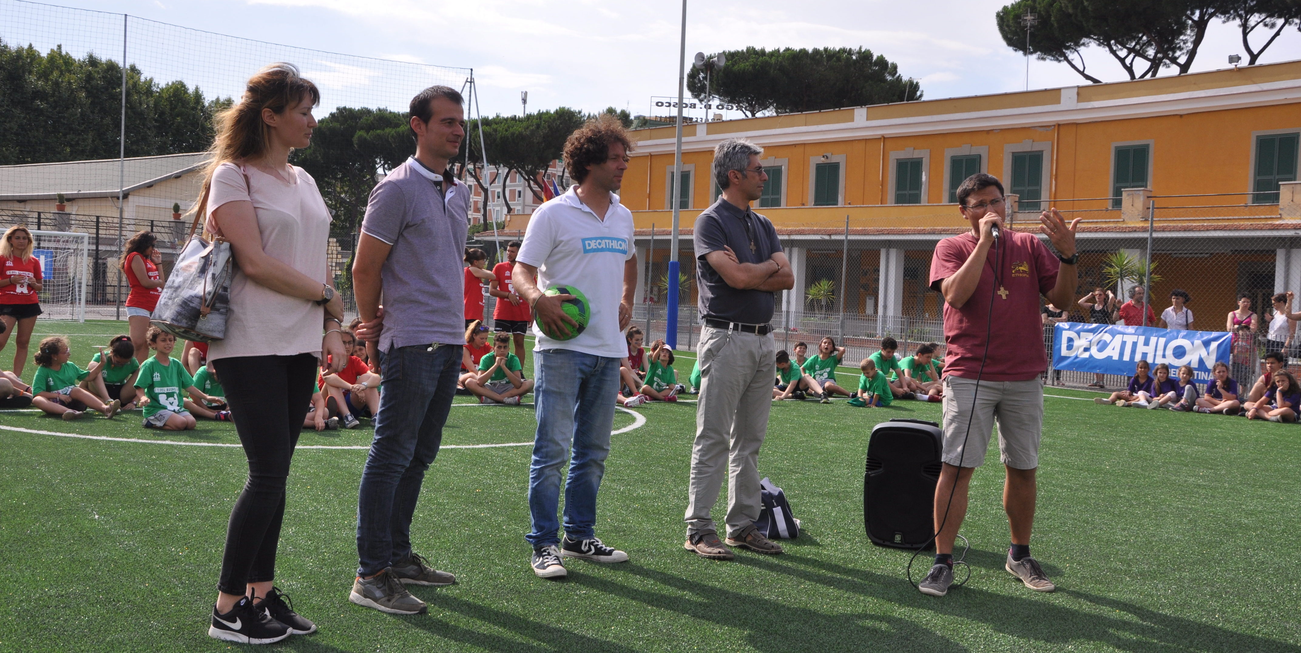 Al momento stai visualizzando Inaugurazione campo di calcetto al Borgo don Bosco